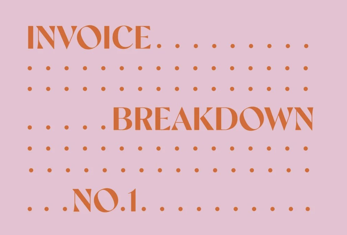 Invoice Breakdown #1