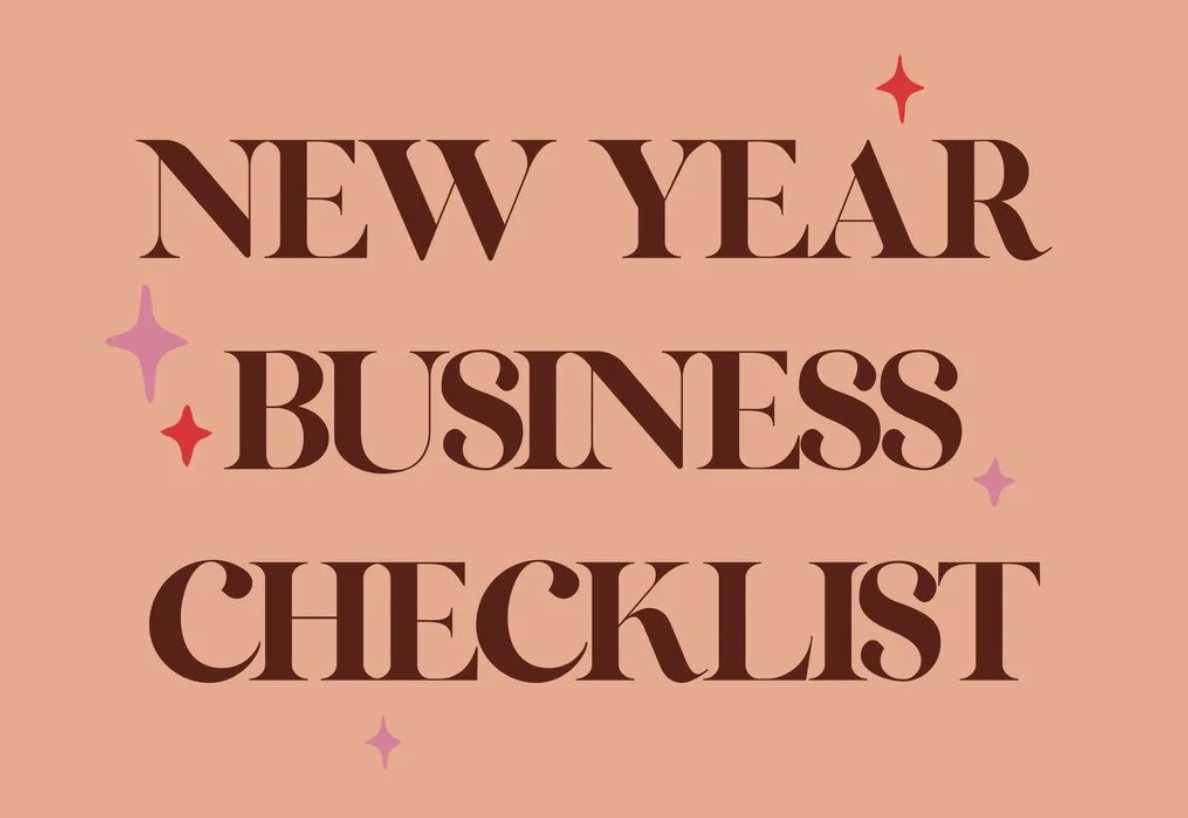 New Year Business Checklist