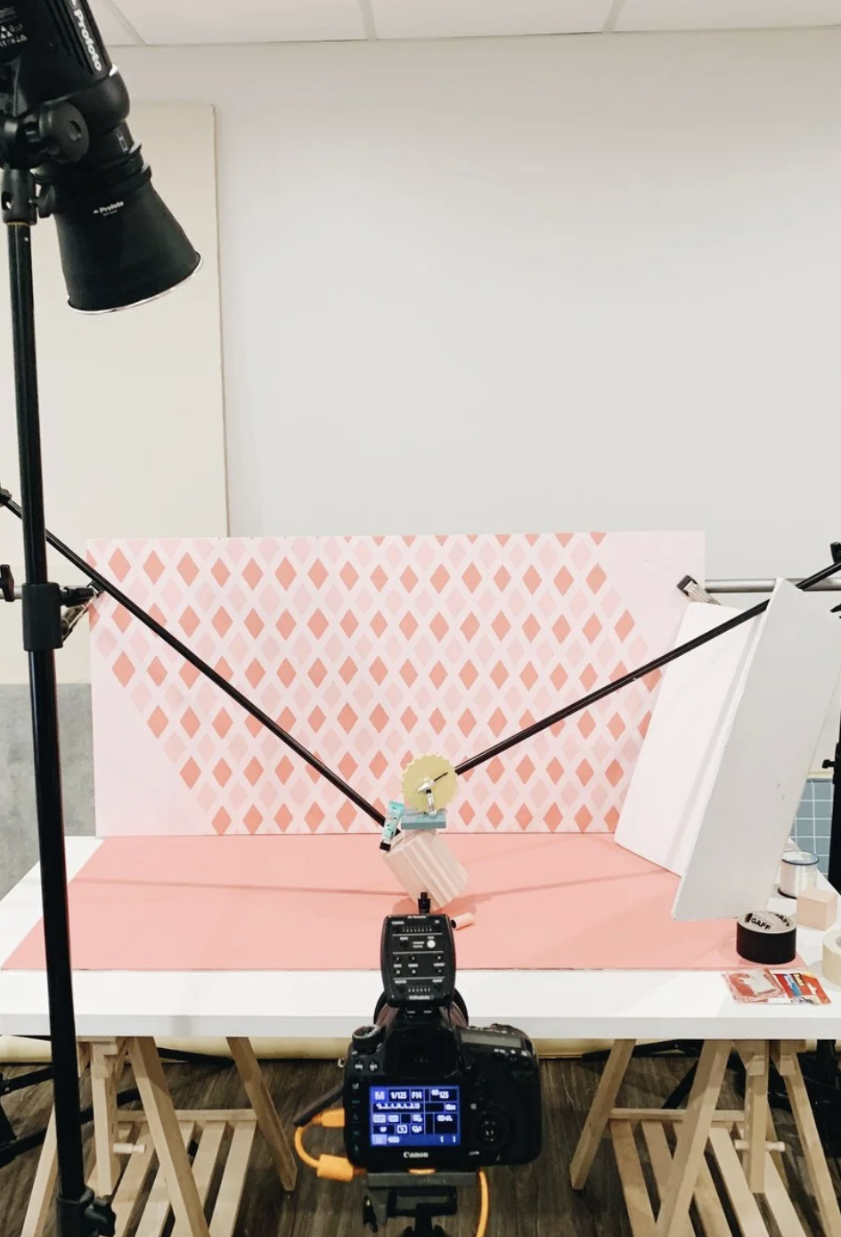 Our One Light Setup