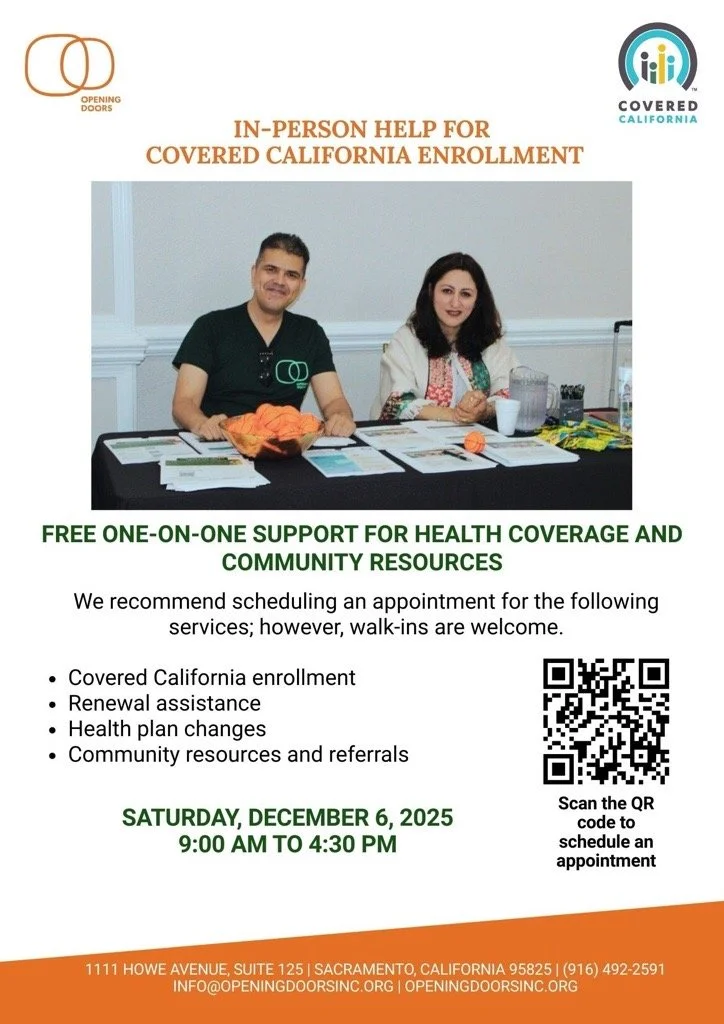 In-Person Help for Covered California Enrollment