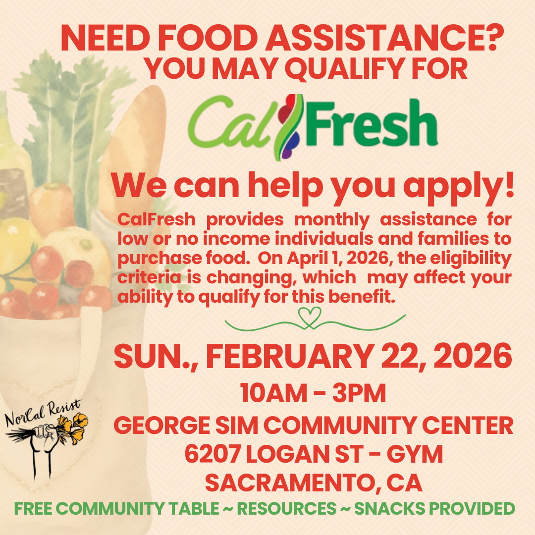 CalFresh Monthly Assistance in Sacramento