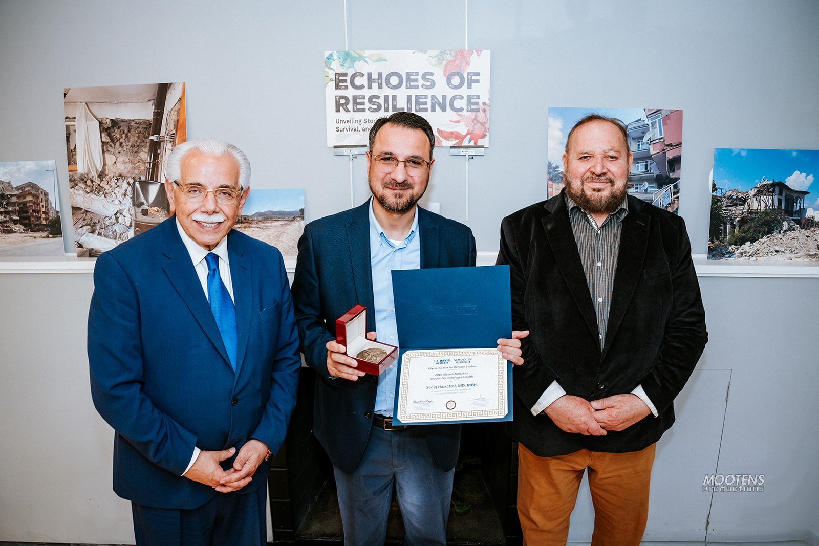 CIRH Executive Director Dr. Sediq Receives Ulysses Medal for Leadership ...