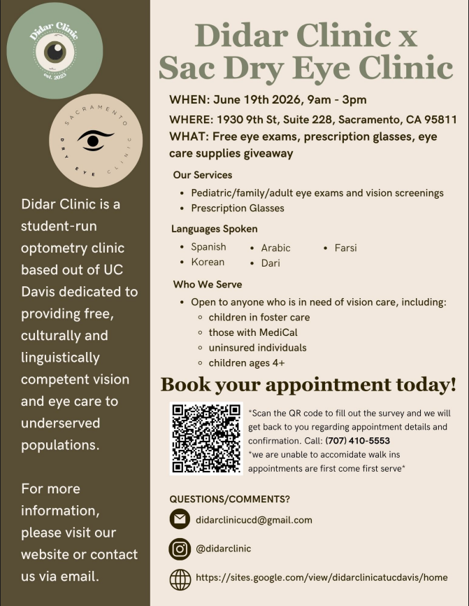 Free&nbsp;Vision&nbsp;Clinic in Sacramento