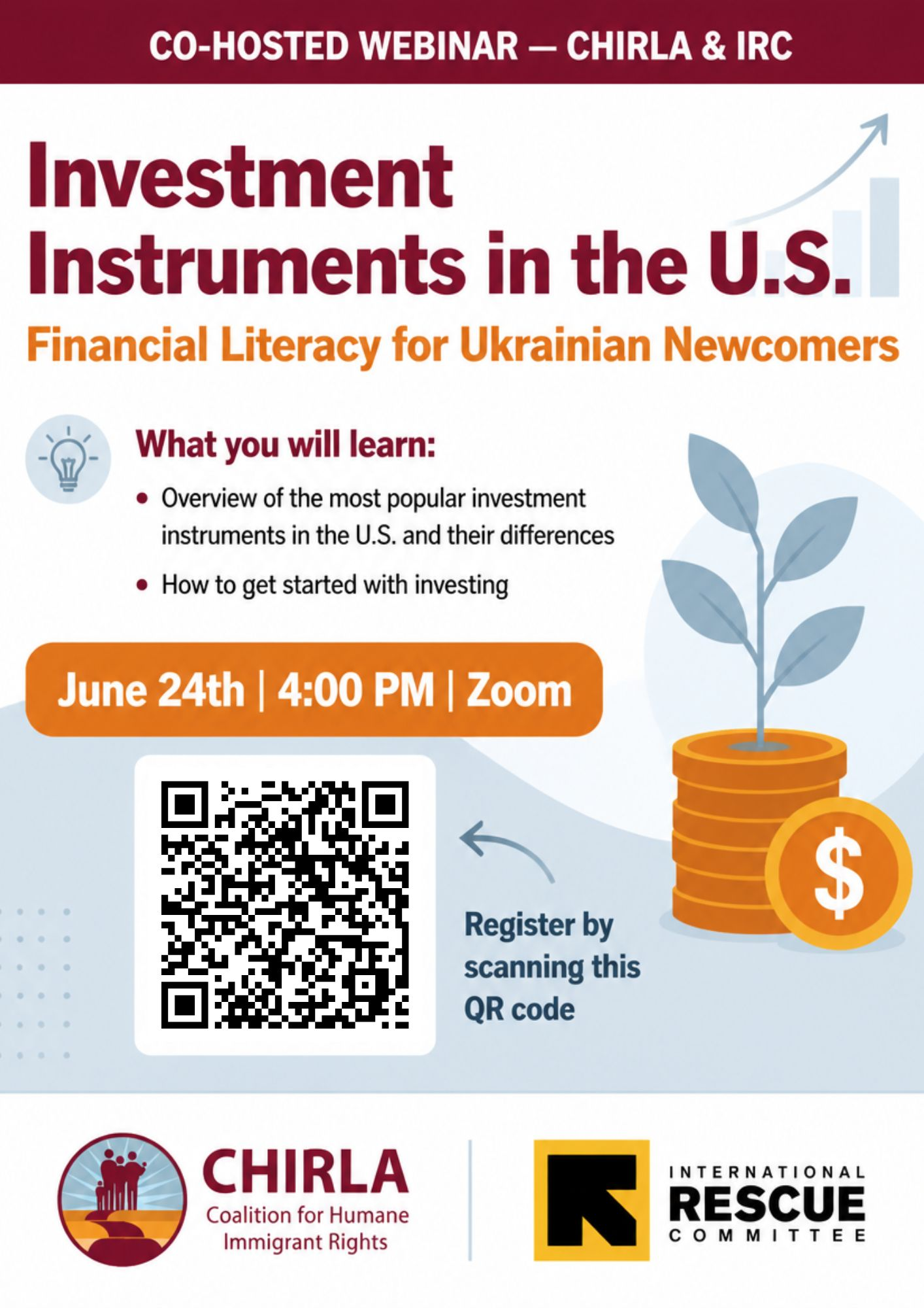 Investment Instruments in the U.S.: Financial Literacy for Ukrainian Newcomers