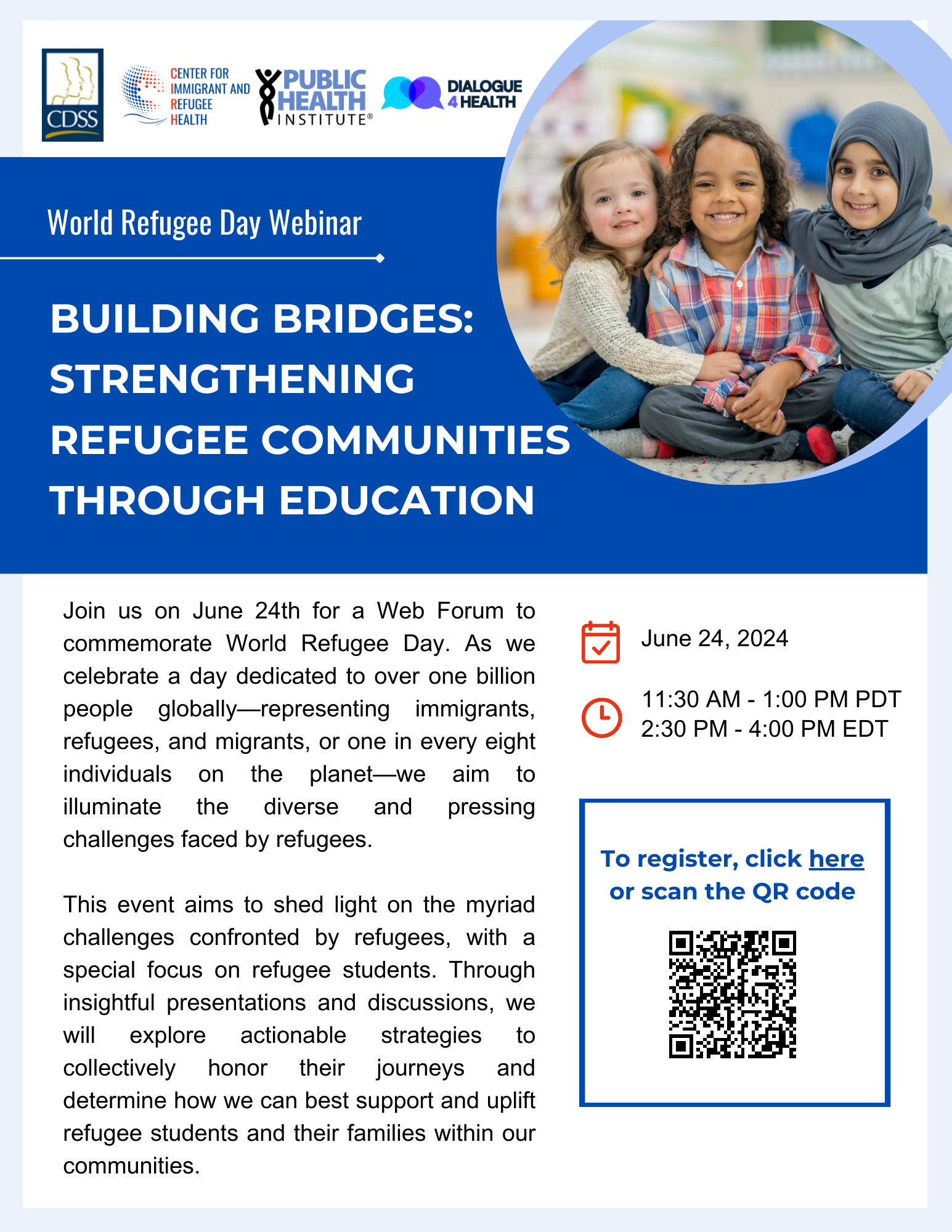 Join the Conversation: World Refugee Day Webinar — Center for Immigrant ...