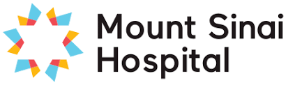 Mount Sinai Hospital logo with a colorful star-shaped graphic