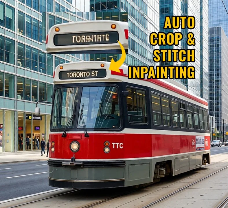 Auto Crop and Stitch Inpainting v2 + Node