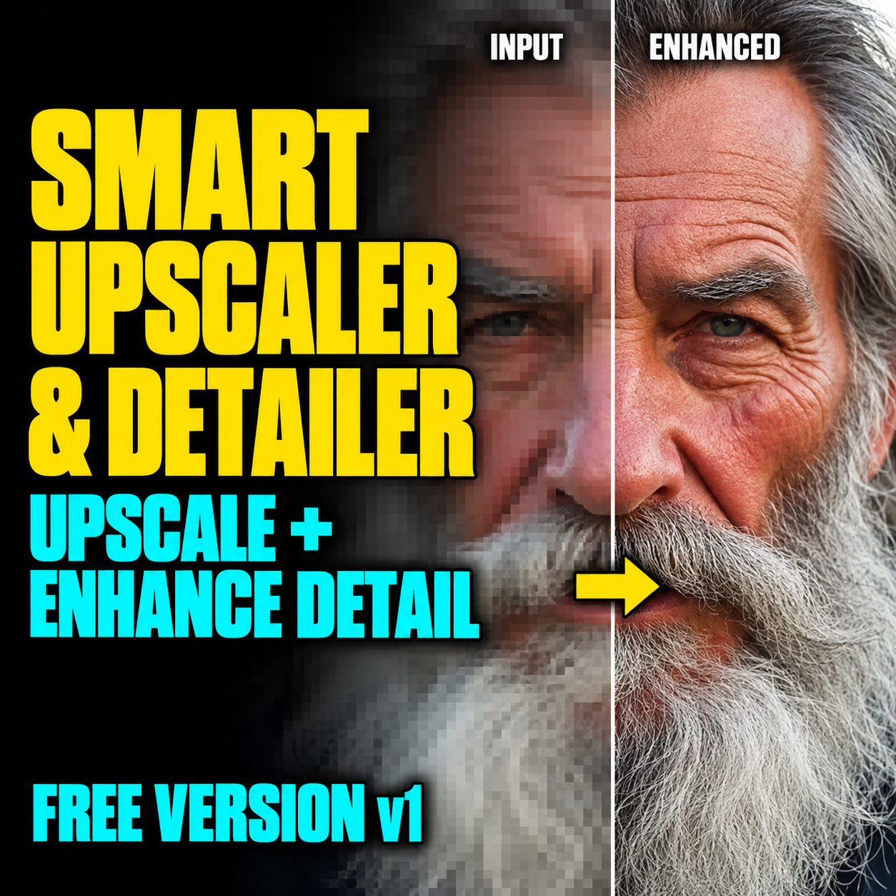 Smart Upscale and Detailer Free