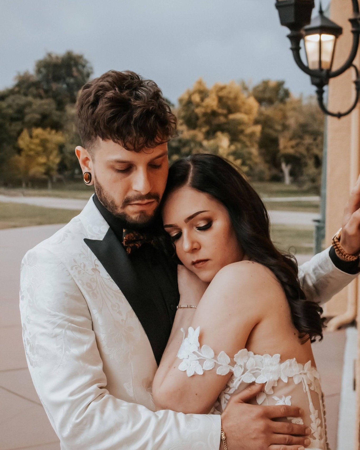 You will be my forever, always. Olivia, who's a fan of edgy styles, specifically requested a makeup look with a moody and dark vibe.

Makeup: Mari 
📷: @captured.by.adri 
👗: @luvbridal