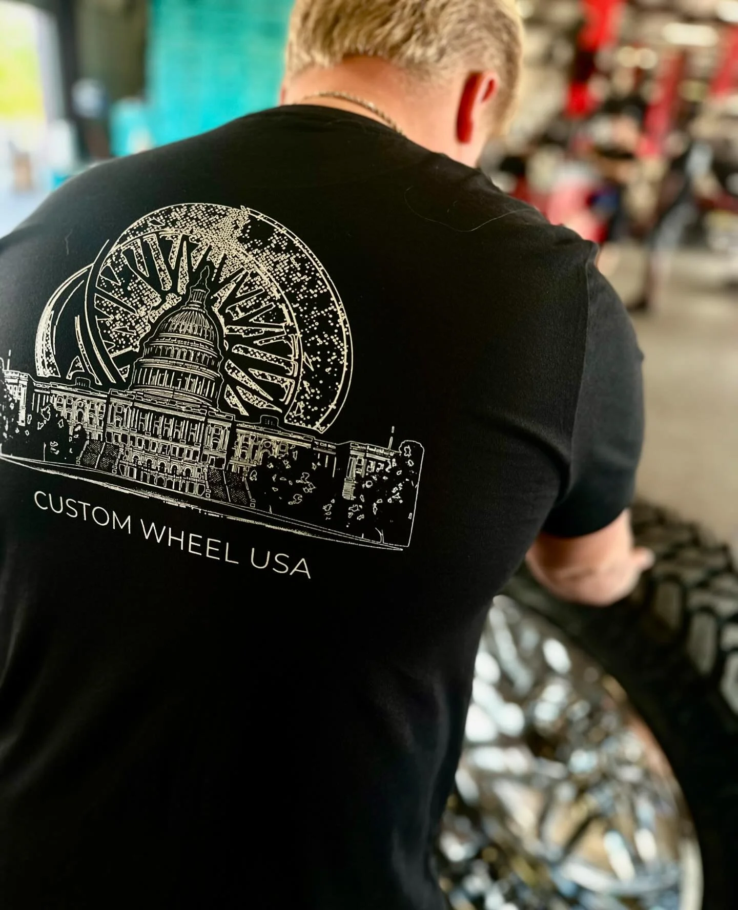 Just mounted up a set and getting ready for packaging! Thankful for your business and excited to take our model to whole country! Join us in changing the game ! #wedoitbetter #customwheelusa #wheelsandtires #customwheels