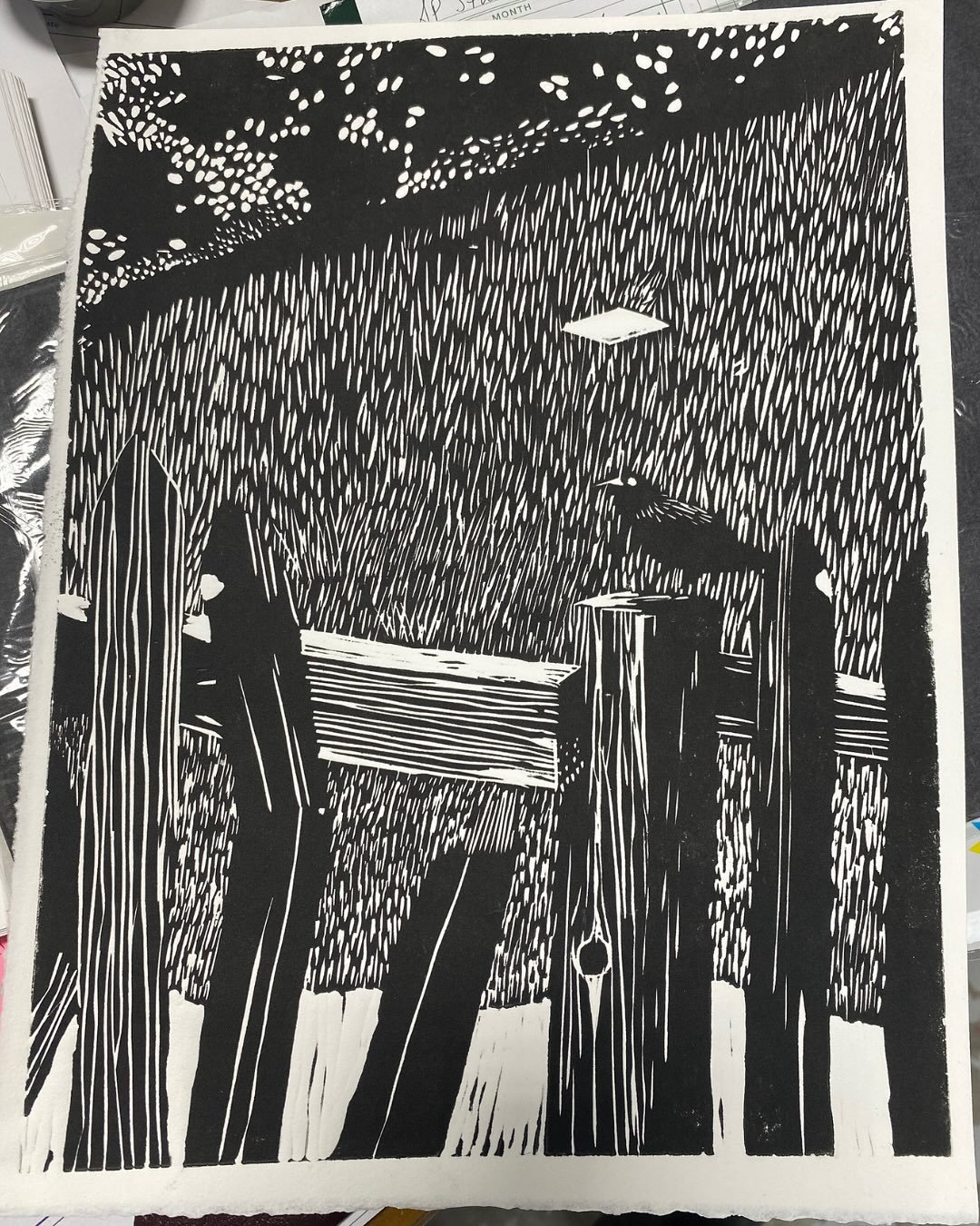 🎨 Calling all adult artists! Ready to dive into the world of linocut printmaking?

Join Sarah for a hands-on workshop where you&rsquo;ll learn how to draw, transfer, carve, and print your own design. By the end of class, you&rsquo;ll walk away with 