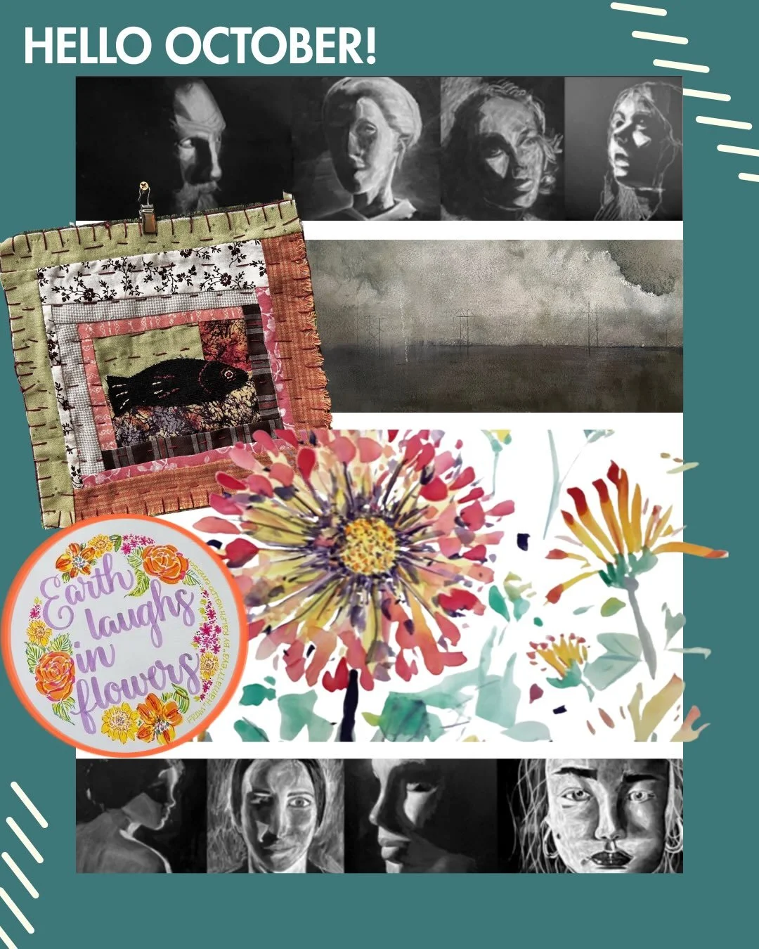 Adult artists, October is YOUR month! We have an incredible lineup coming your way: Watercolor, Acrylic, Hand Sewing, Calligraphy, Drawing, AND we are so excited to be part of the Tennessee STEAM Festival this month with some very special events just