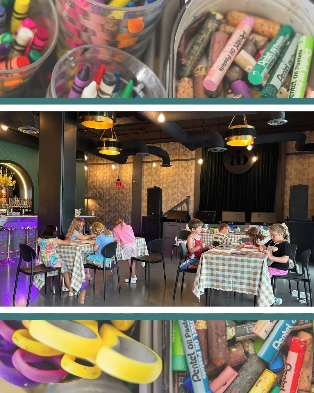 Did you know we have a pop-up art camp happening at Anzie Blue next week? 🎨✨ Our Hillsboro Village studio camps are full but we would love to have you join us just around the corner! Same teachers, same great experience, just a fun new space right a