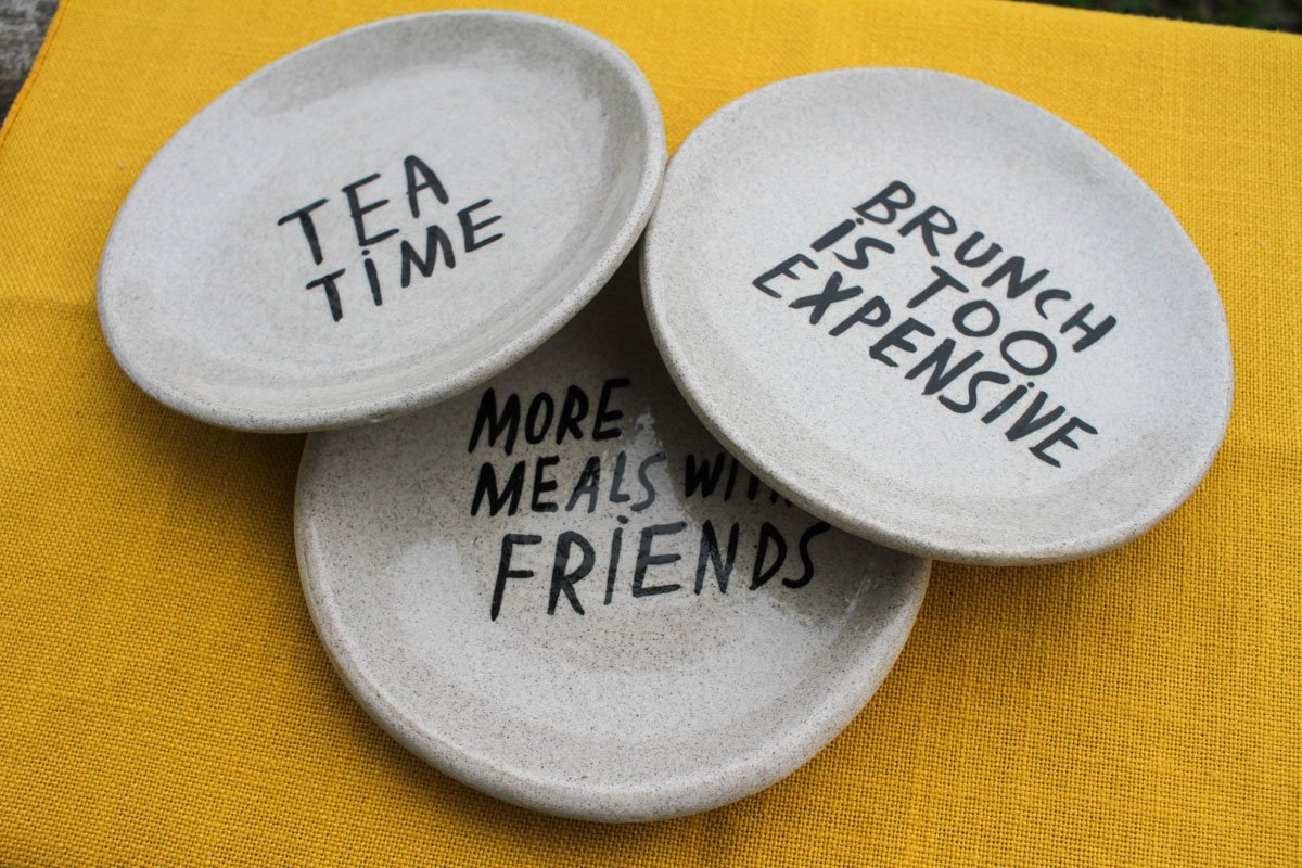 Tea Time Plate Set (5.5")