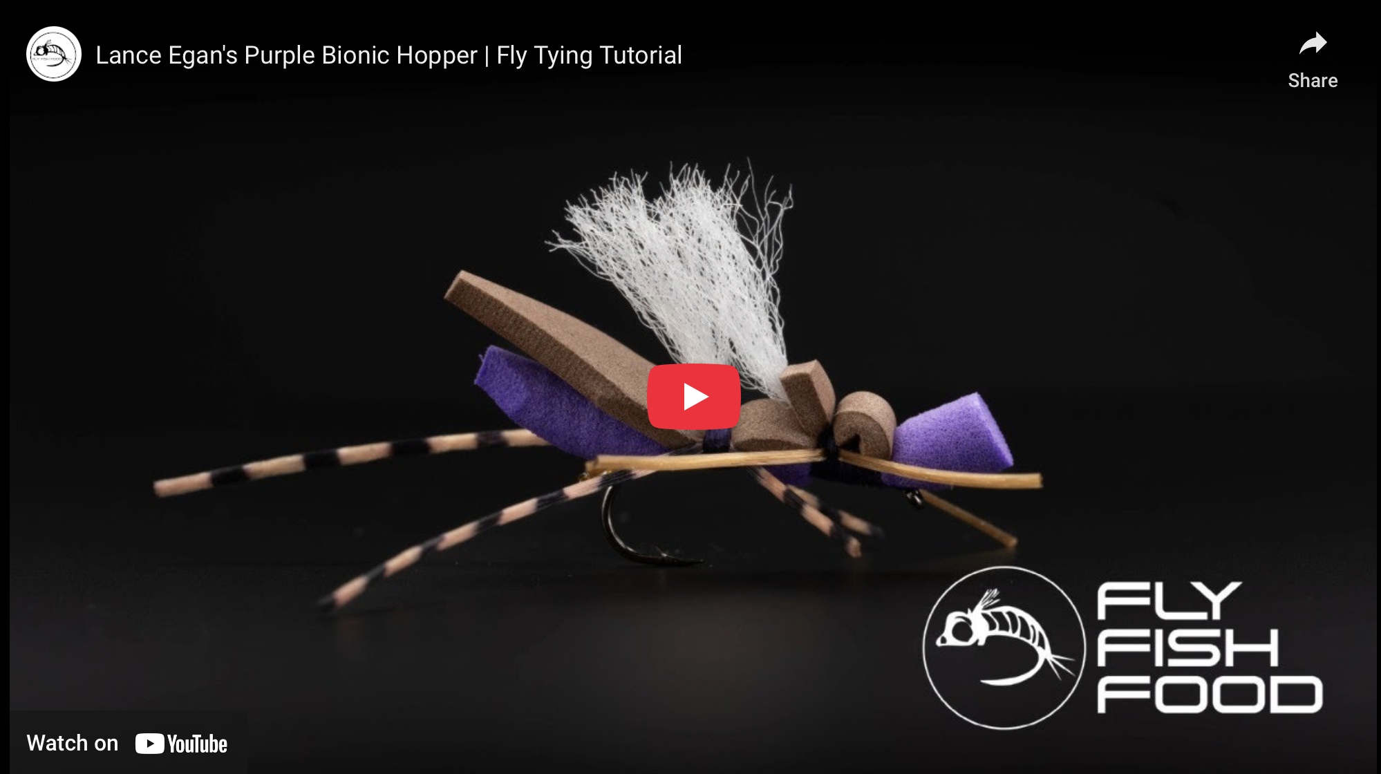 How to Tie the Purple Bionic Hopper