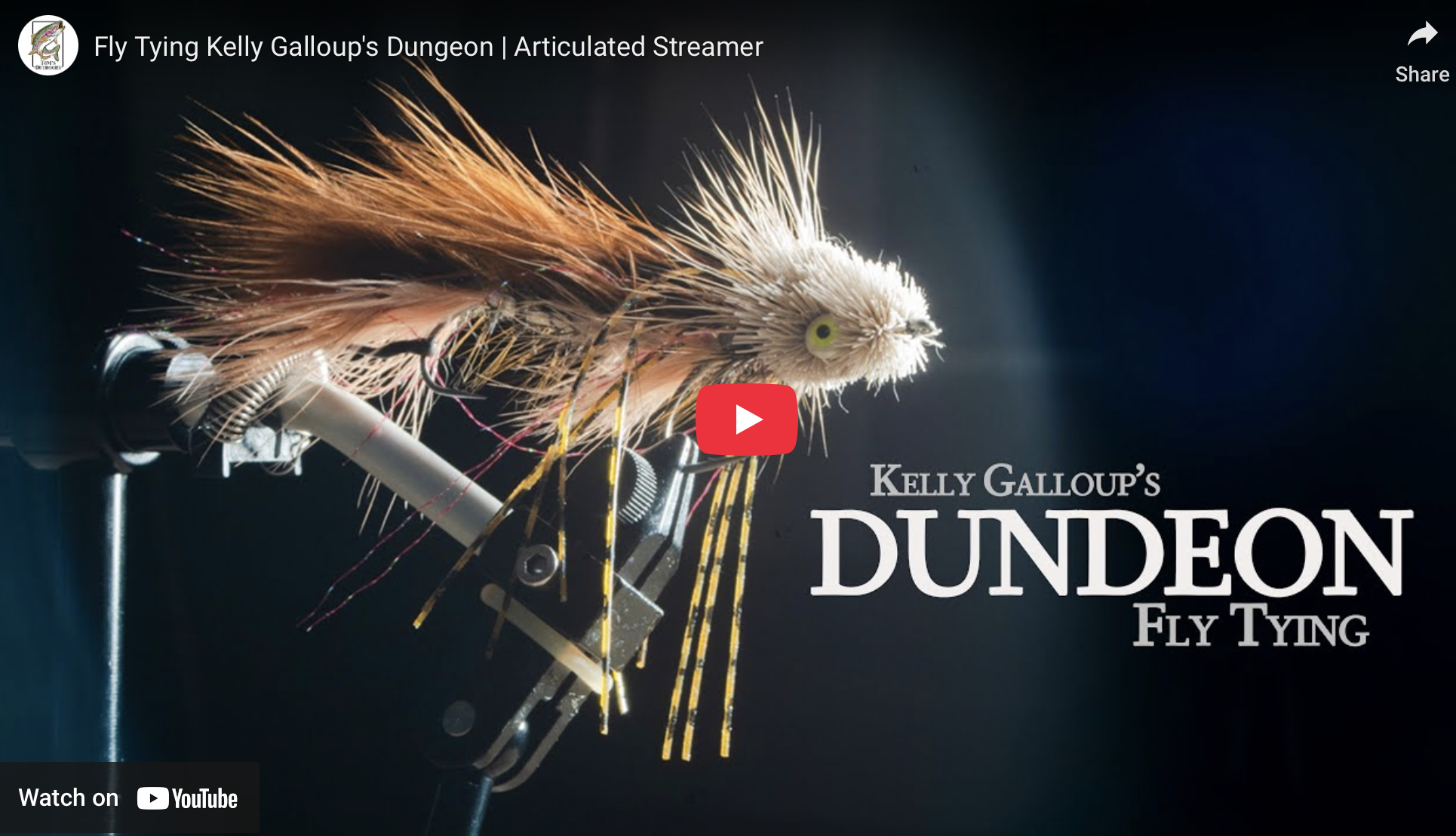 How to Tie Kelly Galloup's Dungeon – Step-by-Step Guide