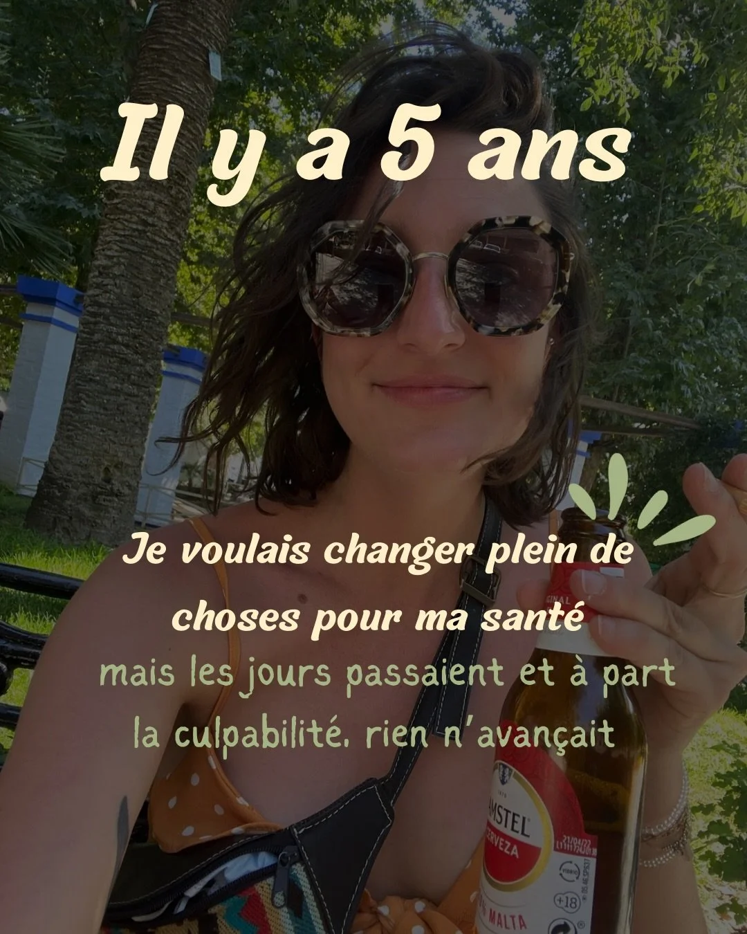 La moi d&rsquo;il y a 5 ans n&rsquo;aurait pas imagin&eacute; avoir le quotidien sant&eacute; que j&rsquo;ai aujourd&rsquo;hui. 
Aller mieux sans tout chambouler ni s&rsquo;oublier c&rsquo;est possible. De l&rsquo;&eacute;quilibre, pas de la perfecti