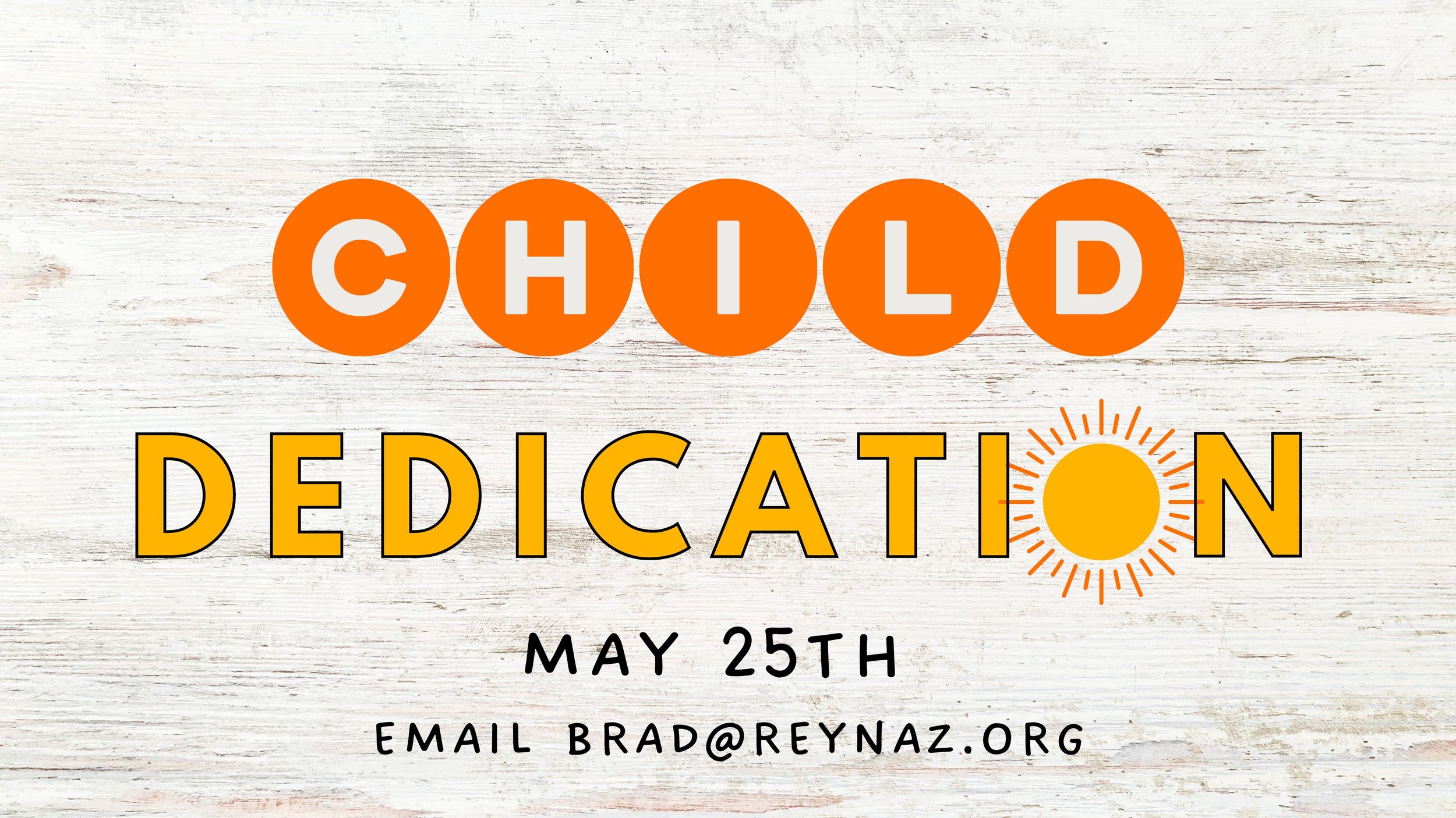 Child Dedications