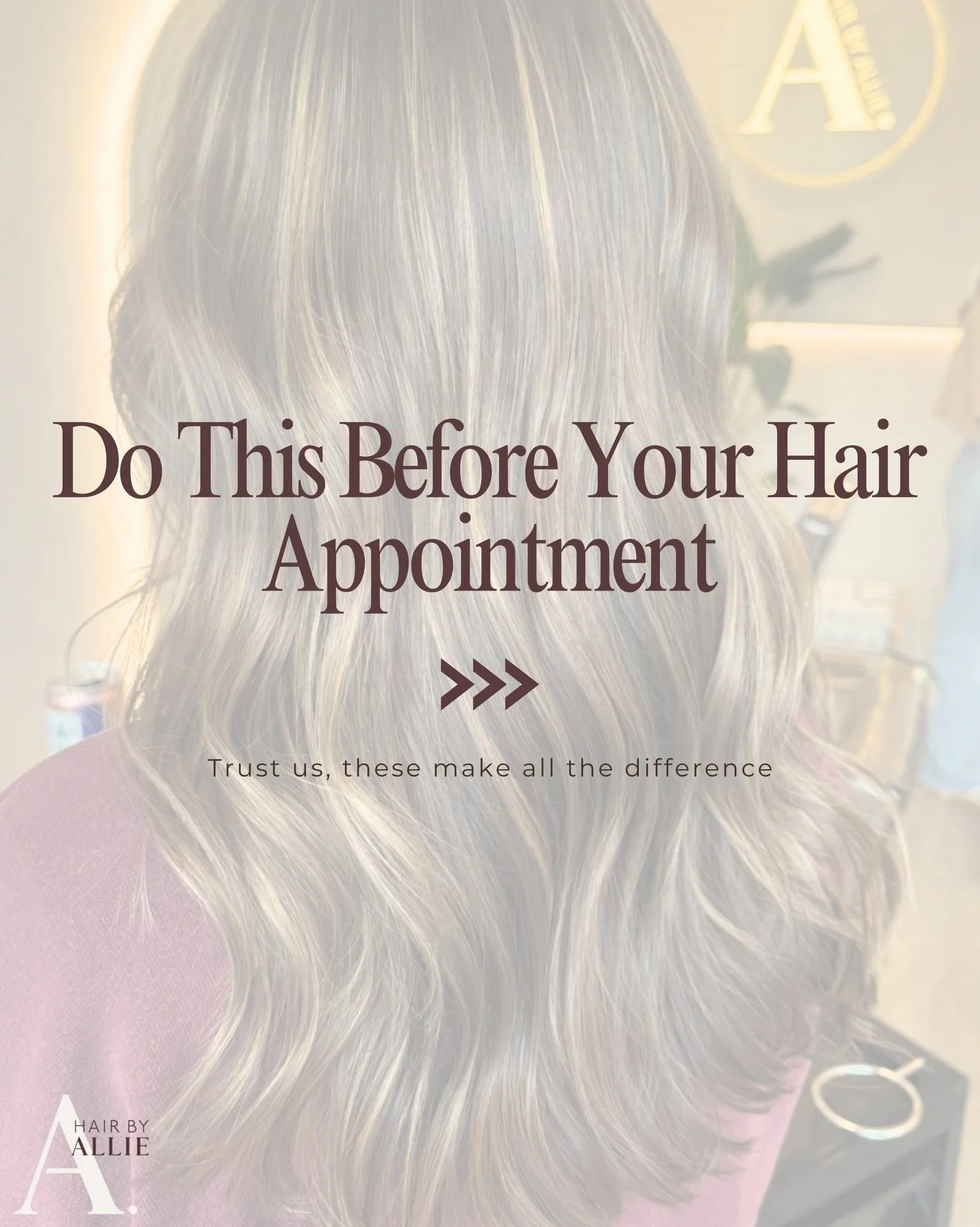 The little things that make a BIG difference before your hair appointment ✨ 

Make sure to save for your next visit ❤️ 

#hairstylist #hairsalon #surreysalon #londonsalon #hairtips