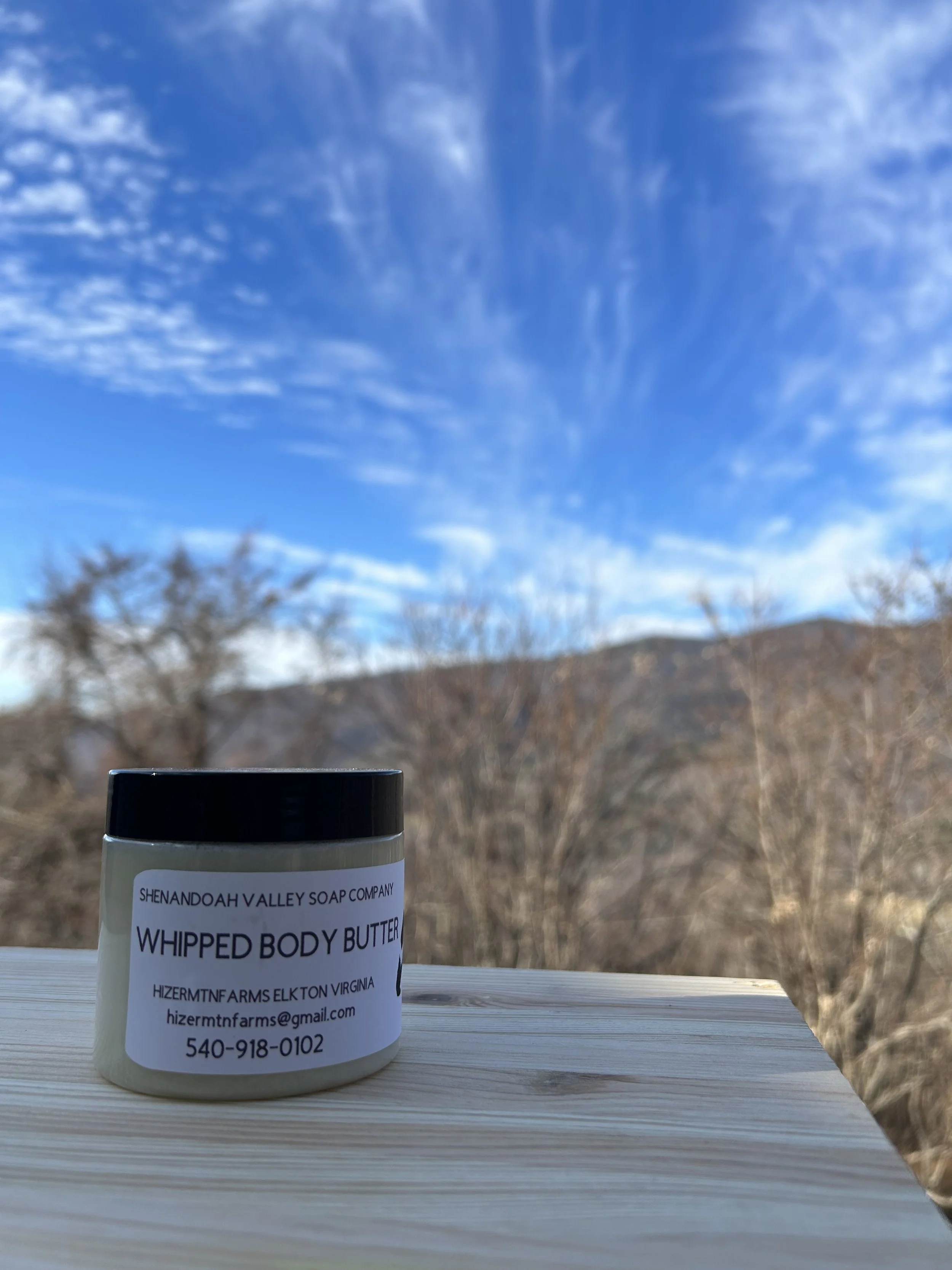 Whipped Body Butter - Bergamot Mandarin - Shenandoah Valley Honey Company