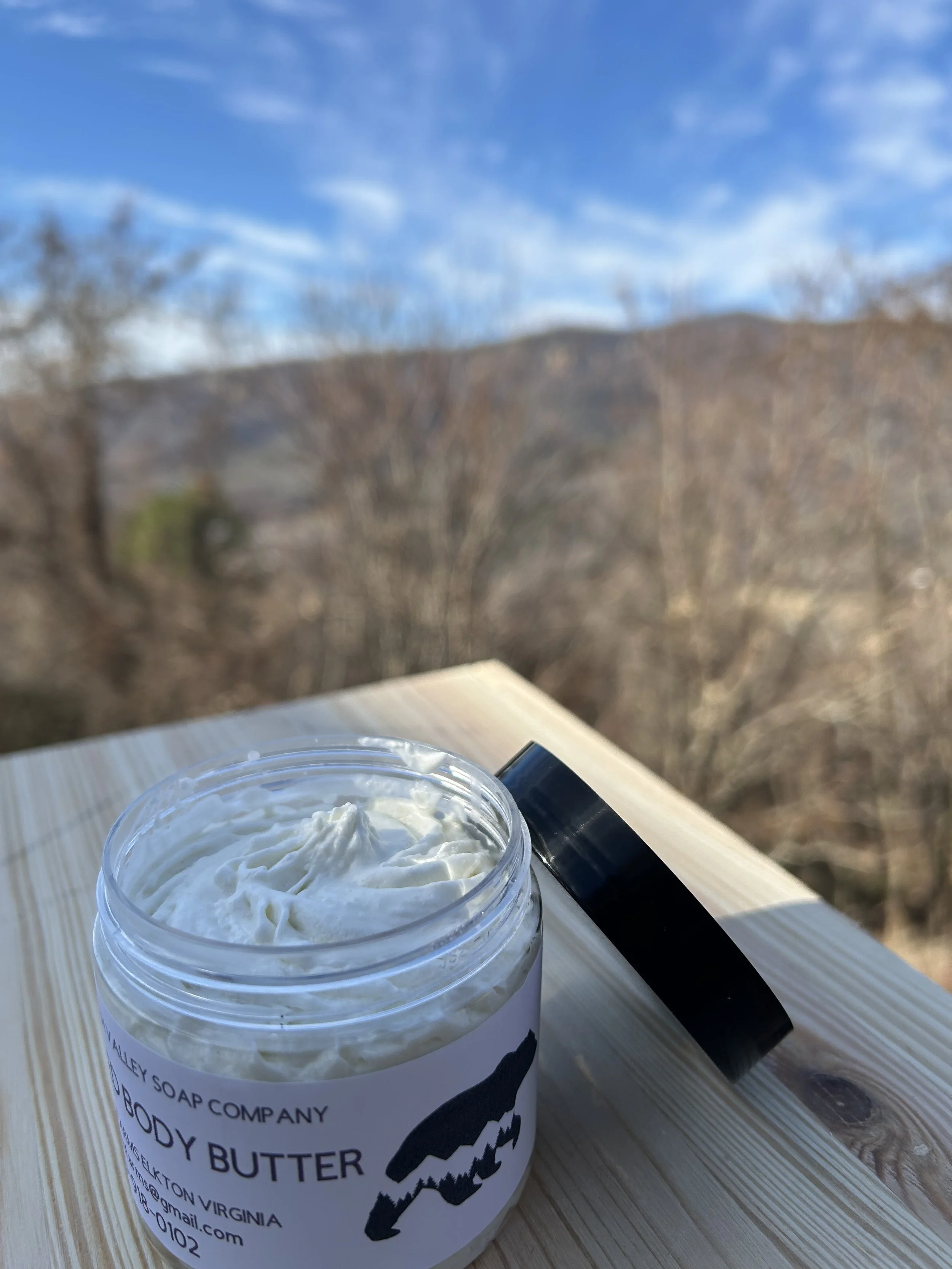 Body Butter - Bergamot Mandarin - Shenandoah Valley Honey Company