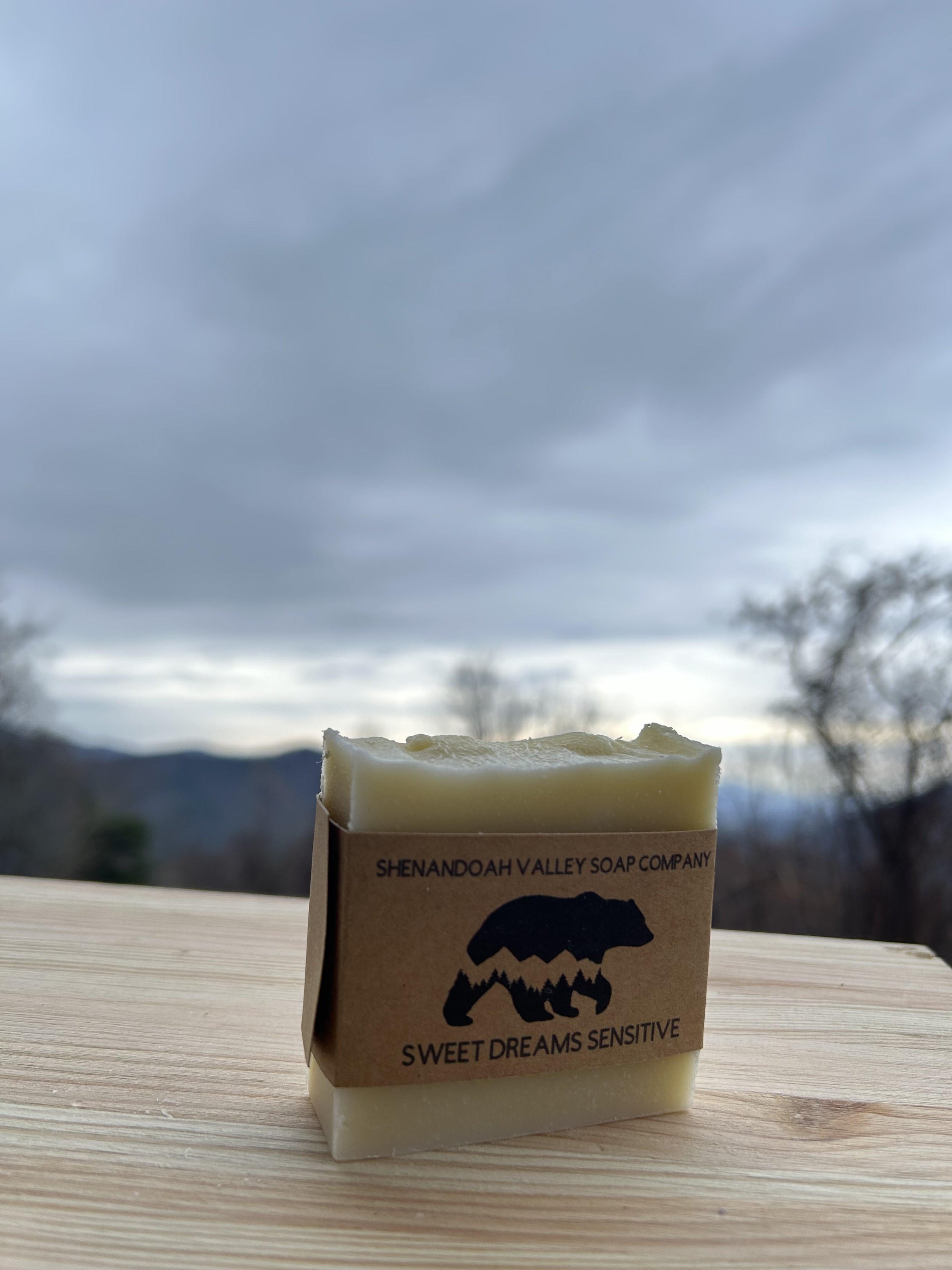 Sweet Dreams Sensitive Cold Processed Soap Bar - Shenandoah Valley Honey Company