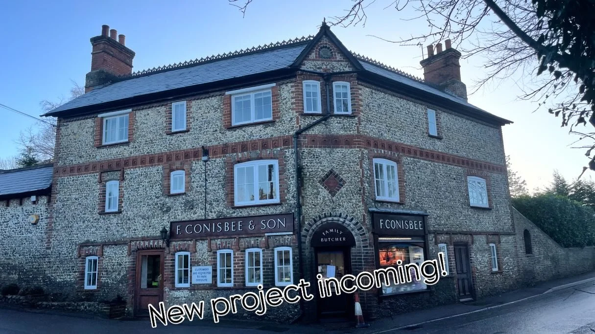 🌟 New project incoming! 🌟
I&rsquo;m at the exciting early stages of a new instruction in the Guildford Borough Council area.  I&rsquo;ve spent the morning walking the site and surrounding area to explore context, materials and local precedent befor