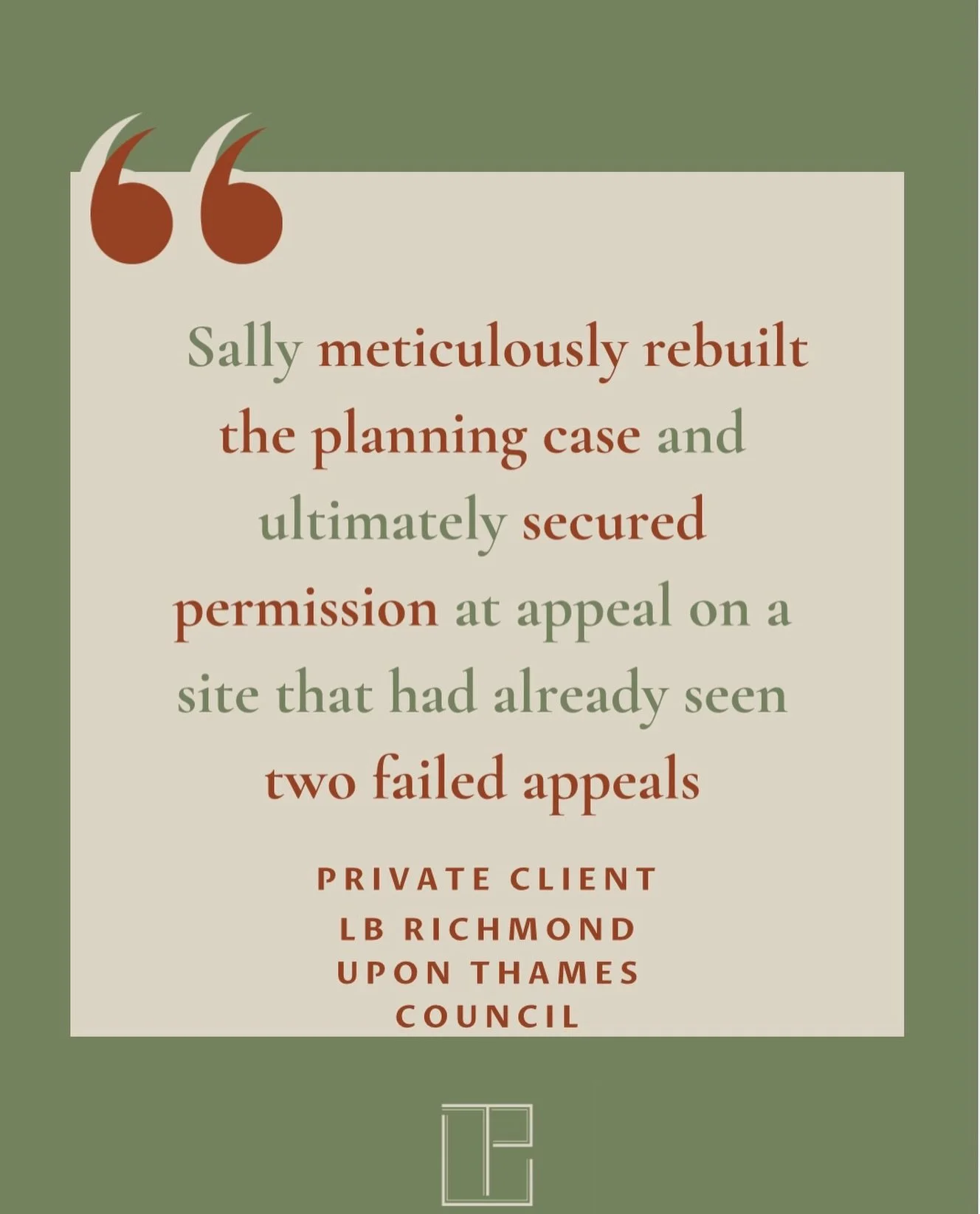 You may have seen (!) that last week we received the decision allowing our appeal for a new home on a very challenging backland site in Twickenham. This is a fantastic outcome on a site that had already seen two previous failed appeals.

When I first