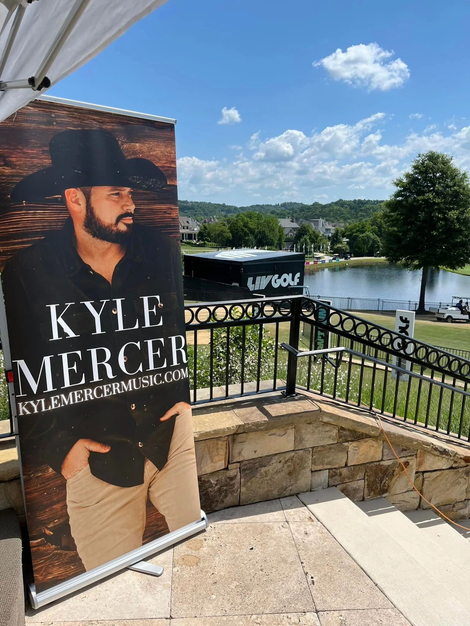 Playing the LIV GOLF Pro am today⛳️🤘🎶 
Let&rsquo;s goooooo!!!! #livgolf #livemusic #countrymusic #nashville