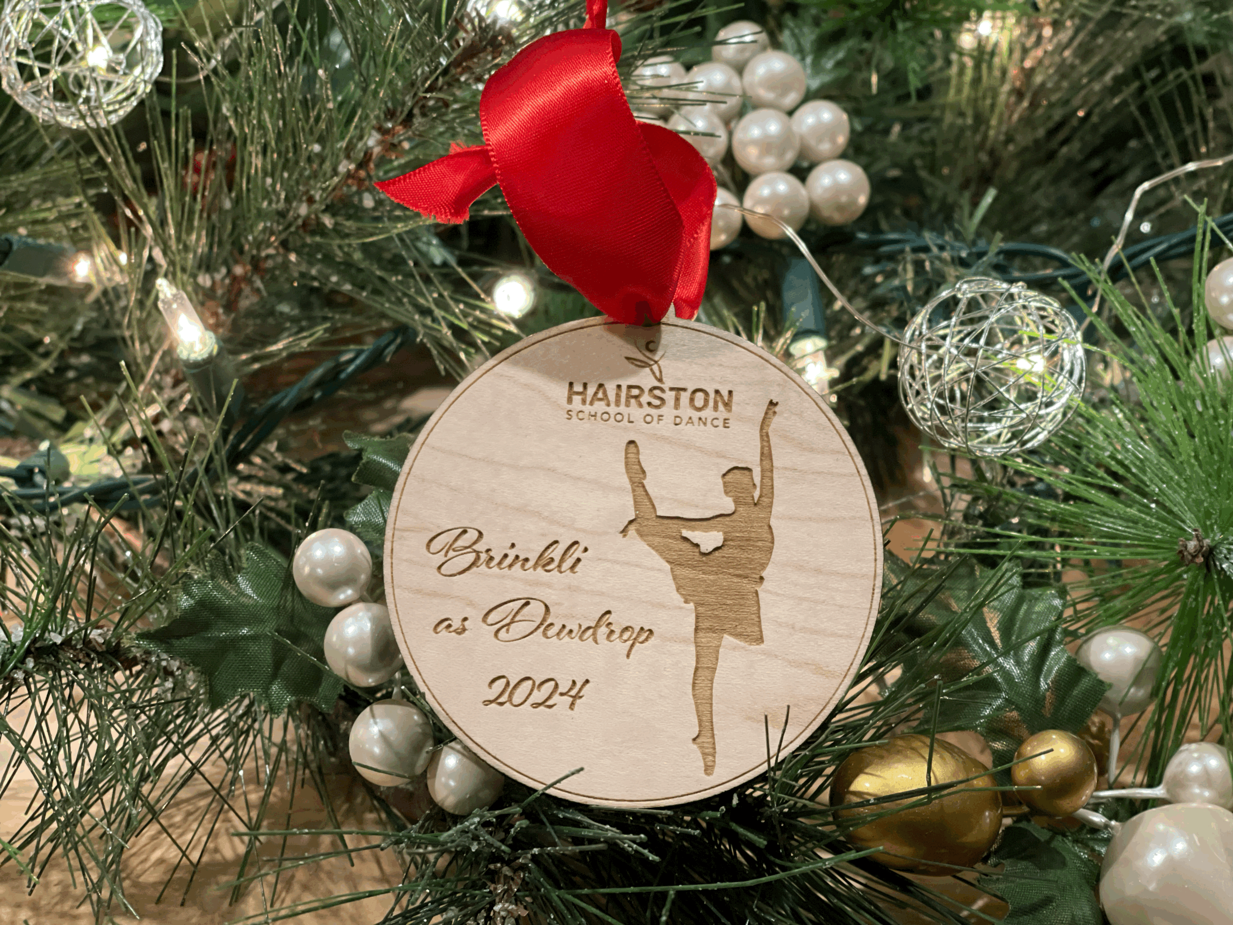 Custom Ballet Ornaments