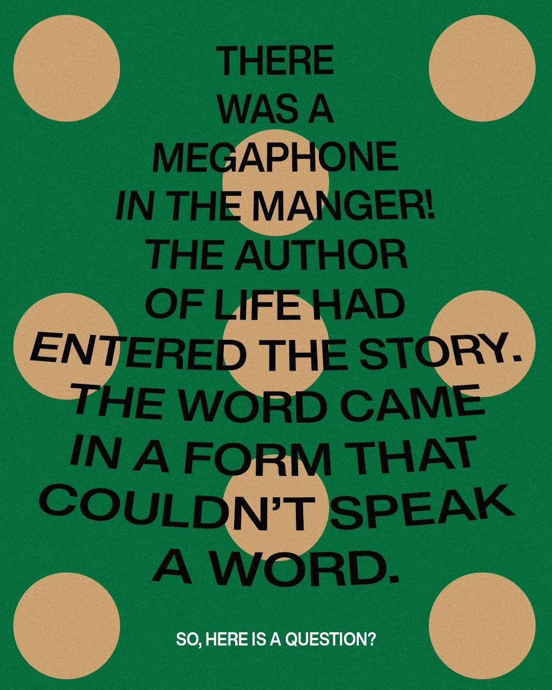 HEAVENS COMING DOWN, DOWN, DOWN!
IT MIGHT GET LOUD!