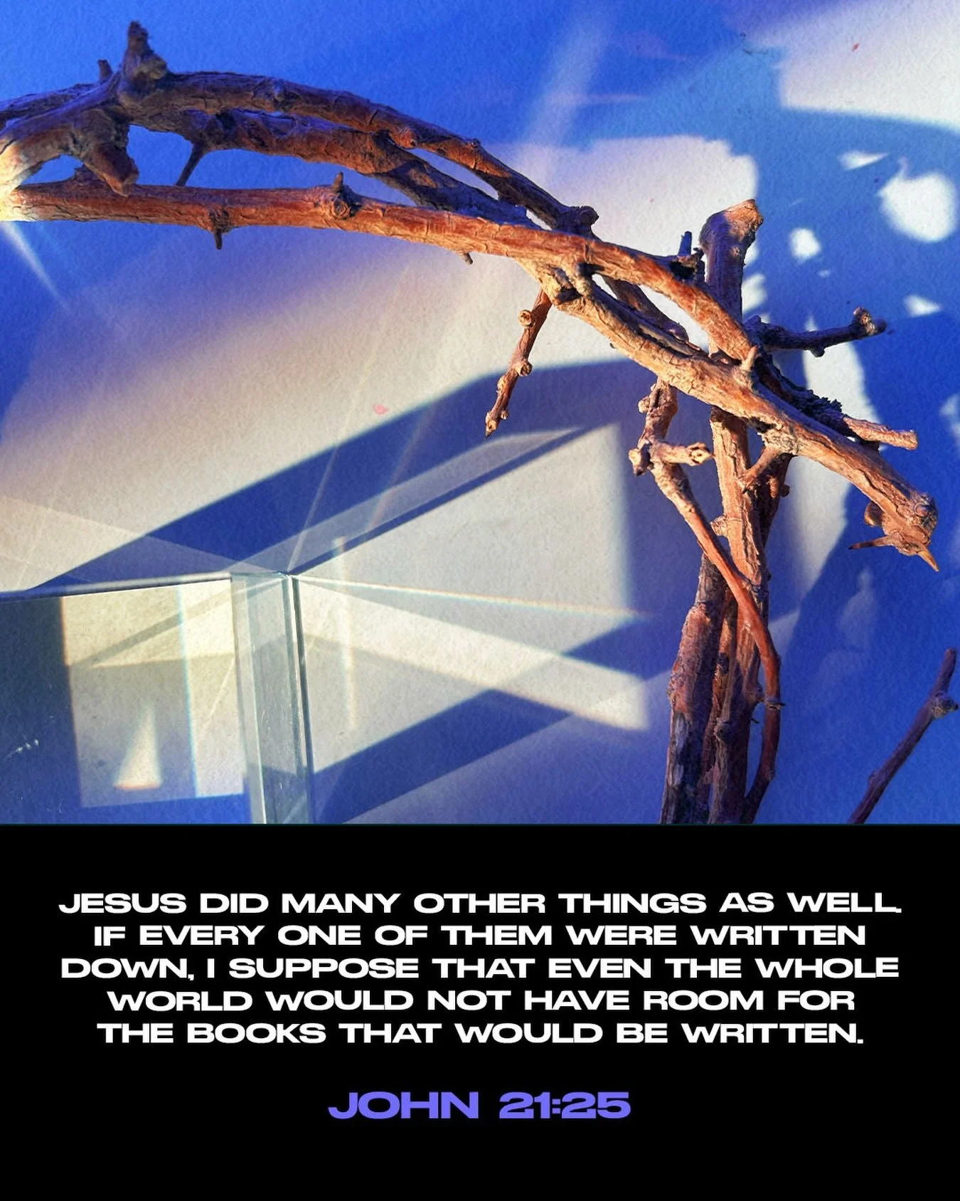 John ends with a bonus sign Jesus preforms to show his disciples he is resurrected. It also ends with a statement that has frustrated theologians for centuries. There is way more Jesus did that wasn&rsquo;t recorded. 

But isn&rsquo;t that true of ou