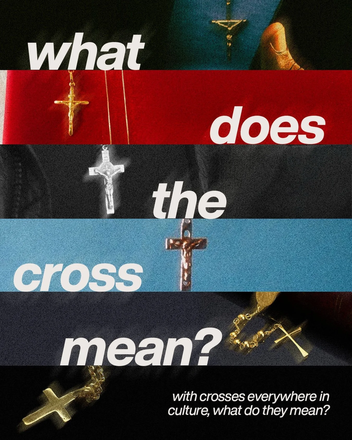 The cross has undergone one of the most dramatic rebrands in history. How does an instrument of defeat become the emblem of victory? Link in Bio.