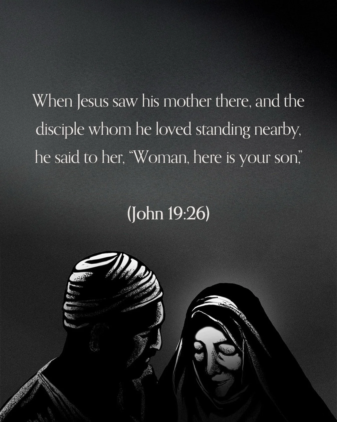 At the foot of the cross stands Mary, the mother of Jesus, surrounded by a small group of women and the beloved disciple. What must have been going through Mary&rsquo;s mind as she watched her son die at the hands of the state? Learn more about the 3