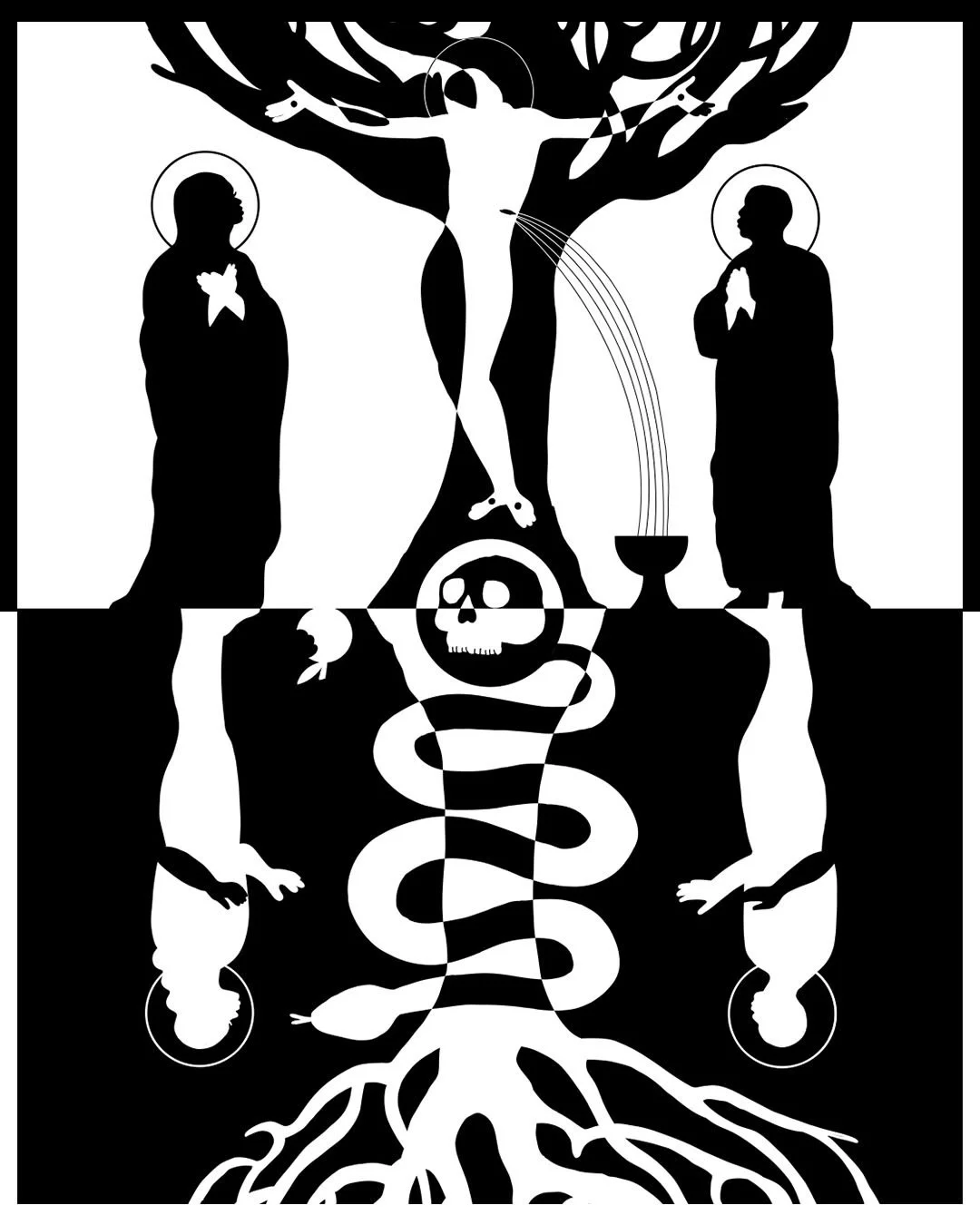 The Cross is the center point of all Time and Space.