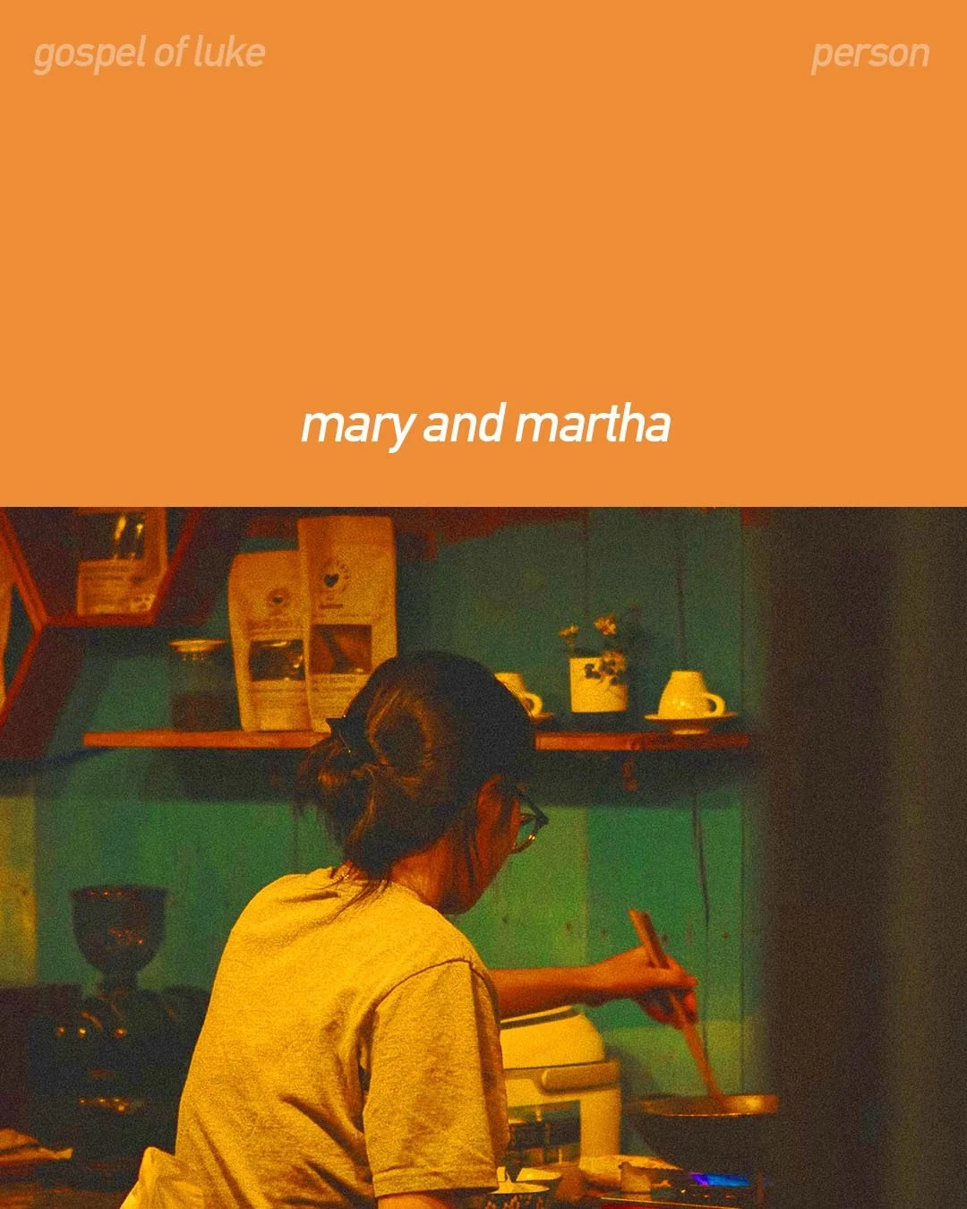 Allea, a multidisciplinary storyteller, gives us a meditation into the story of Mary and Martha. She asks the question of the broader meaning behind Jesus&rsquo; response to Martha about &ldquo;what is better&rdquo;, especially for women in his minis