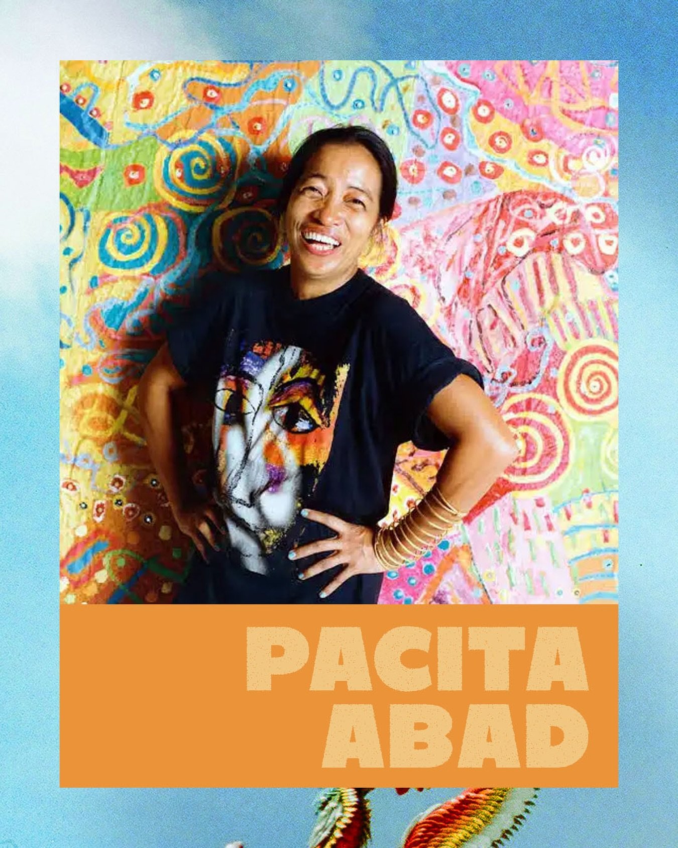 Pacita Abad&rsquo;s artwork is an explosion of color and life on canvas. To learn more about her work, tap the link in the bio.
#aapiheritagemonth