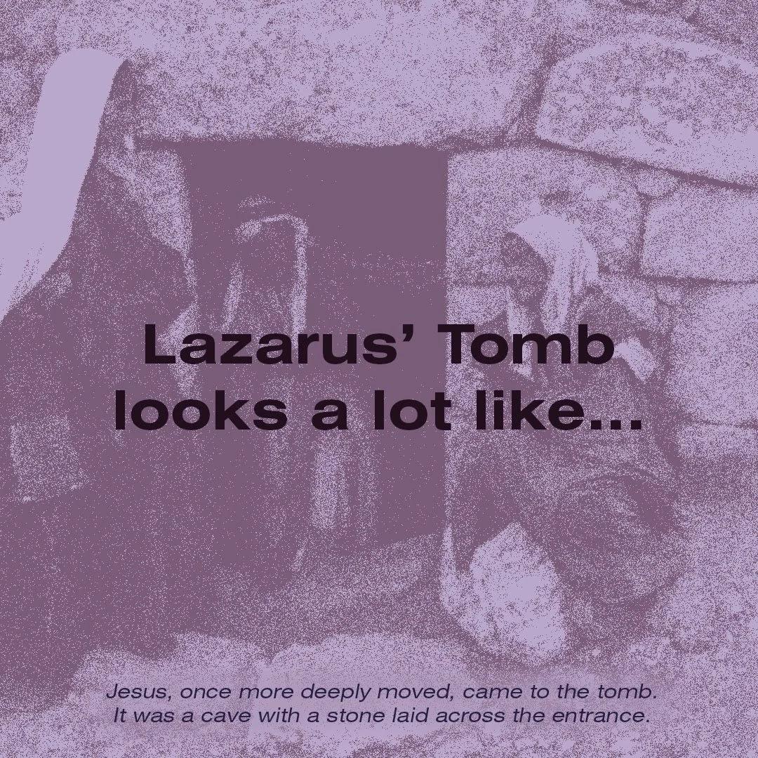 The story of Lazarus&rsquo;s resurrection has always been a favorite of mine, but looking into the research of the site has given me spiritual insight into the significance of the story. To read more, tap the link in the bio.