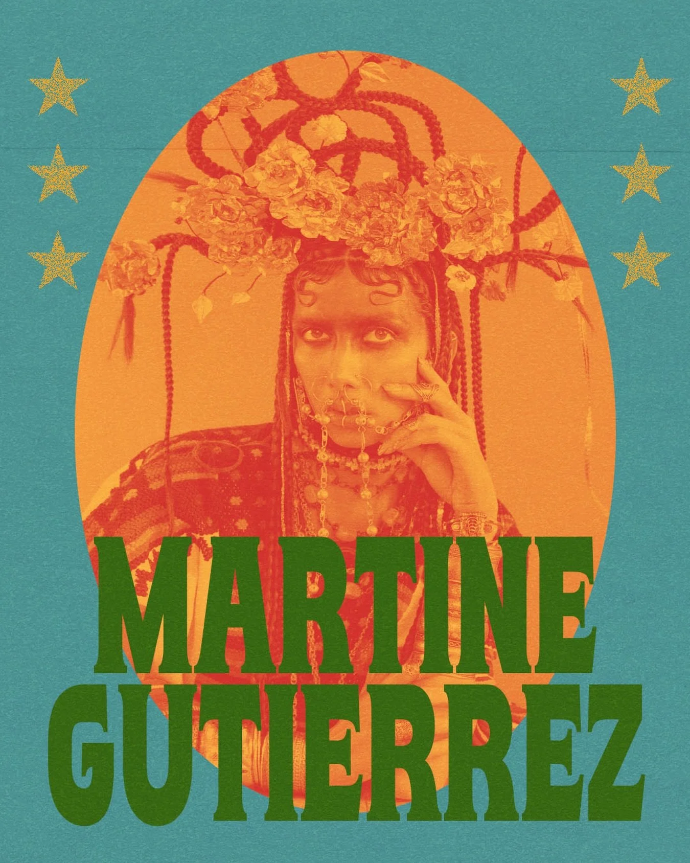 Martine Gutierrez is an American visual and performance artist. Her work focuses on identity, and how perception of self is formed, expressed, and perceived. She has created music videos, billboard campaigns, episodic films, photographs, live perform