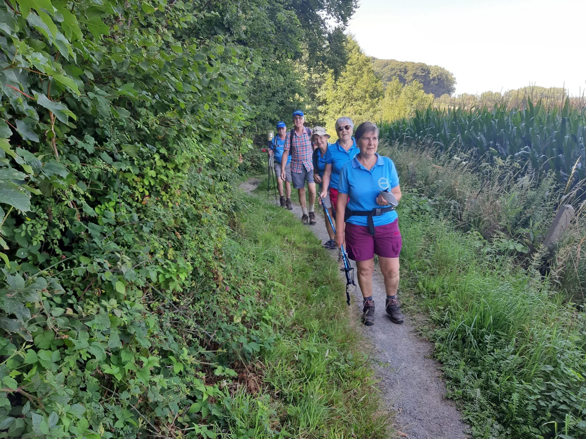 Busreis naar Oudenaarde - wandelclub Hanske de Krijger - Vlaamse Ardennen Challenge - Walk & Shuttle - 10-08-2025