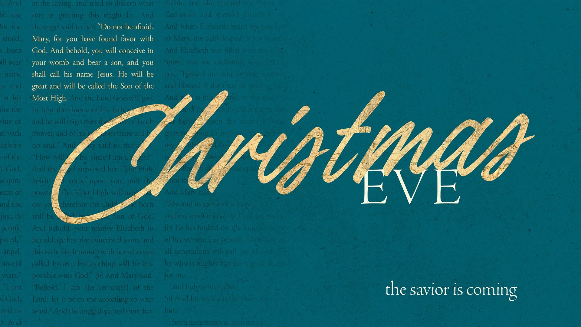 Christmas Eve Service