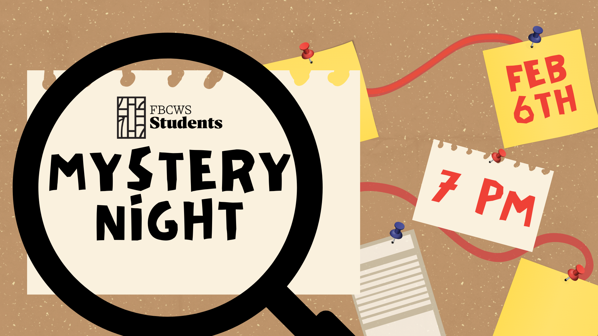 Students Mystery Game Night