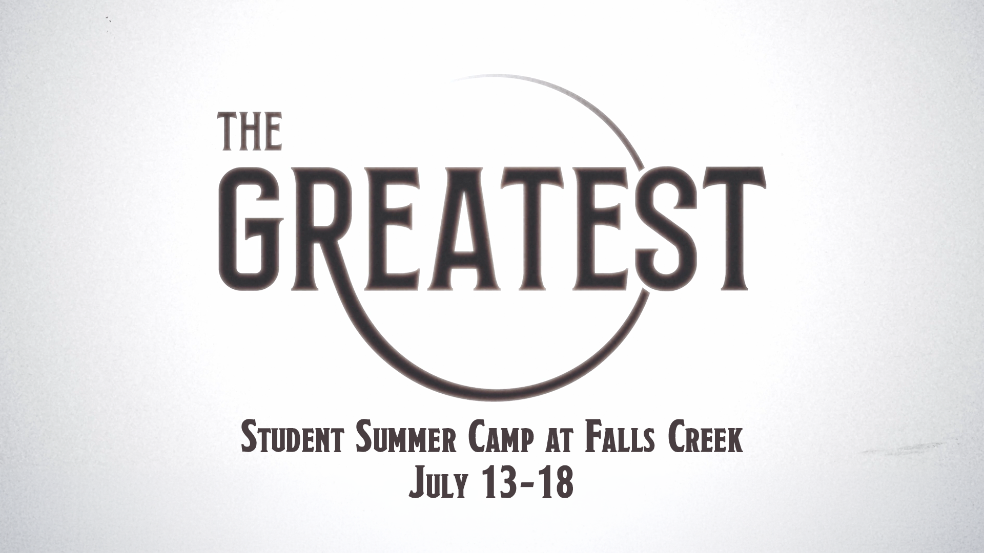 Student Summer Camp 2026