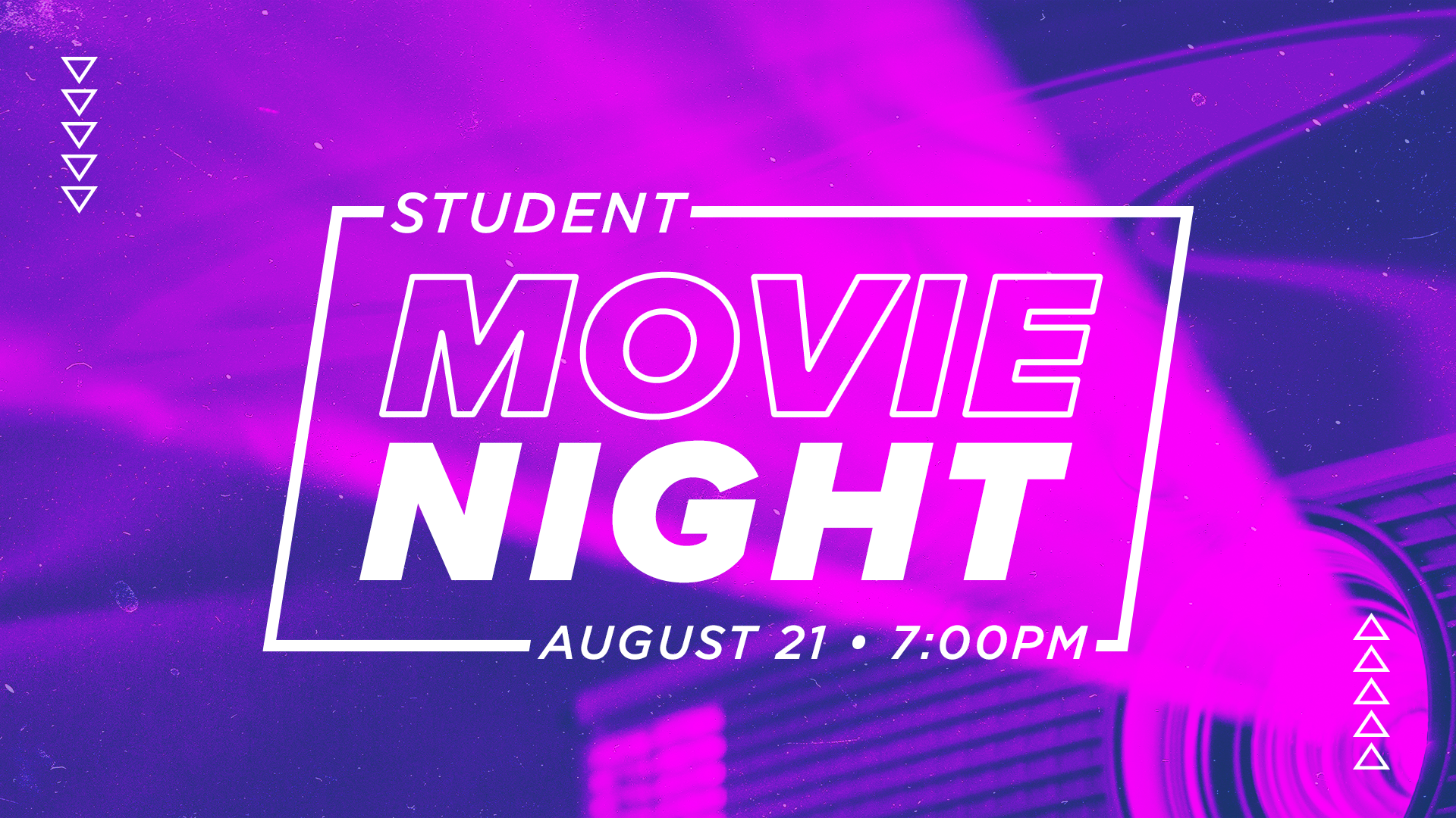 Student Ministry Movie Night