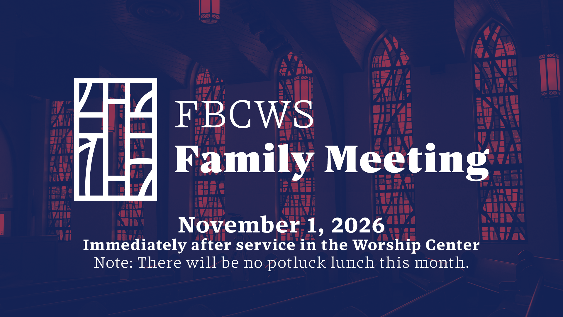 Church Family Meeting