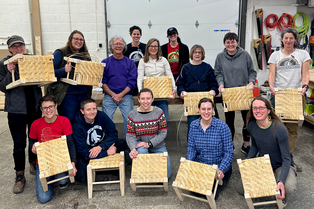 Seatweaving: Build & Weave a Low Stool