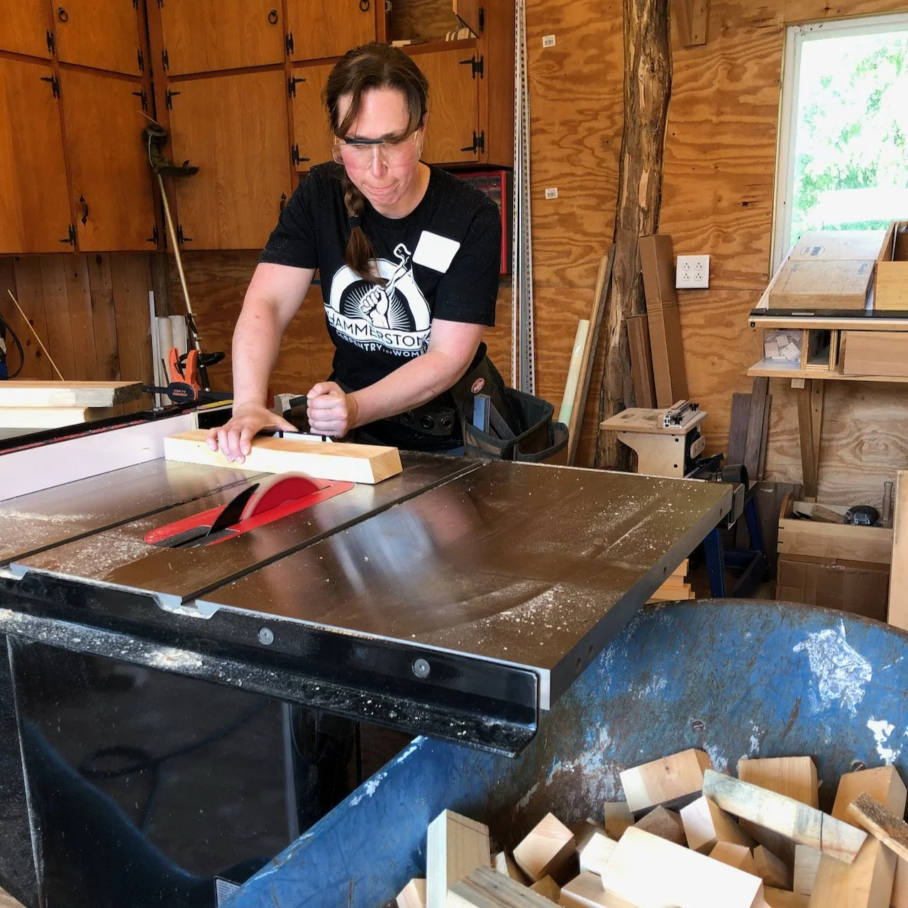 Table Saw Fundamentals — Hammerstone Carpentry for Women