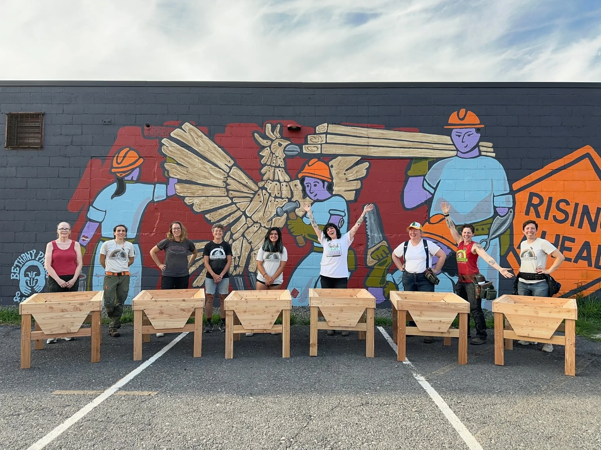 We're super excited for a very special one-day planter box class tomorrow made possible by @downtownithaca! This class is SOLD OUT but we still have a FEW spots in our last two Basic Skills classes of 2025, open to complete beginners!
https://hammers