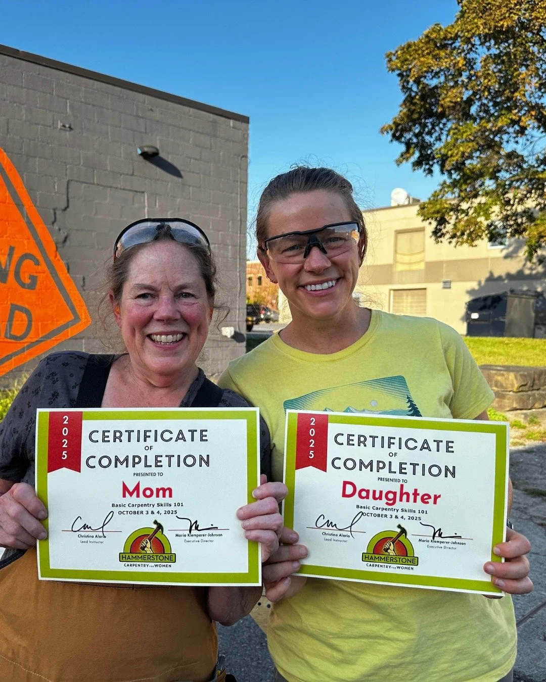 What's better? Gaining incredibly useful skills, or having an unforgettable bonding experience with family? 

Take a Hammerstone class with your mom, kid, best friend, or neighbor! Just a few left on our schedule this year:

Oct 24-26 &middot; Intro 