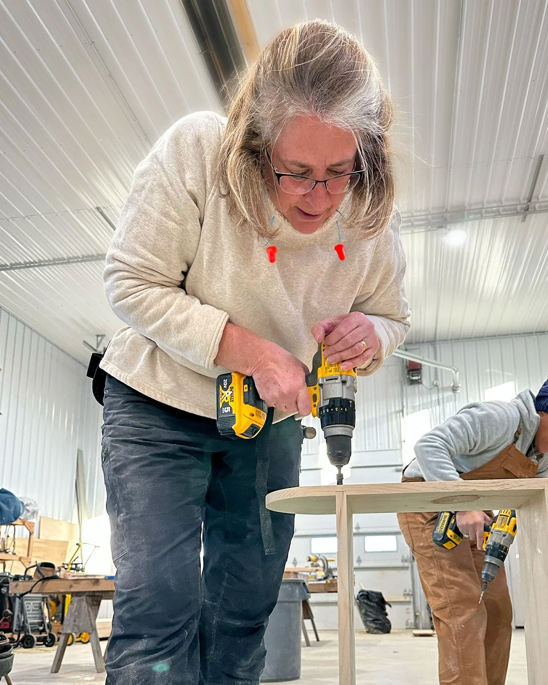 &quot;I like that these skills use a completely different part of my brain than my day job so it helps me to shut off my work stress.&quot; 

Last chance for autumn woodworking classes! Step away from the daily stress, learn something new, and make s
